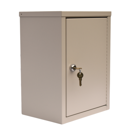 OMNIMED Double Door Extra Wide Economy Narcotic Cabinet (15"H X 11"W X 8"D) 182150